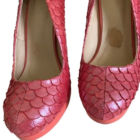 ParVous By You - Hand Made Shoes - Pink Leather - Stiletto Pumps Size 51/2 - 6 - Picture 16 of 17